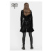 kabát DEVIL FASHION Valley Of The Dolls Cyberpunk PU Trench Coat