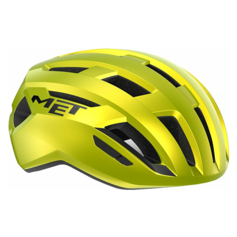 MET Vinci MIPS Lime Yellow Metallic/Glossy Prilba na bicykel