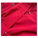 Červená oboustranná dámská bunda parka model 16151363 - MHM odcienie czerwieni L (40)