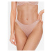 Calvin Klein Underwear Stringové nohavičky 000QF6878E Béžová