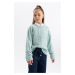 DEFACTO Girl's Crew Neck Knitwear Sweater