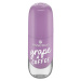 Essence  Nail Color Gel Nail Polish - 44 Grape A COFFEE  Laky na nechty Fialová