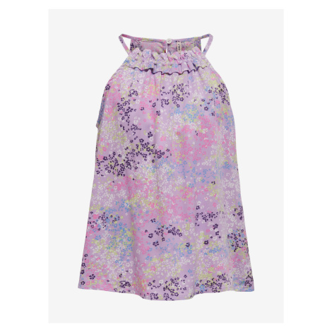 Light purple girly floral top ONLY Anna - Girls
