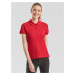 Polo Fruit of the Loom Red Women's T-shirt