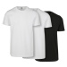 Urban Classics Basic Tee 3-Pack white/white/black