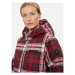 Tommy Hilfiger Vatovaná bunda New York Tartan WW0WW40233 Červená Relaxed Fit