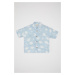 DEFACTO Baby Boy Patterned Short Sleeve Shirt