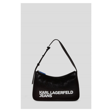 Kabelka Karl Lagerfeld Jeans Essential Logo Baguette Black