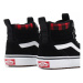 Juniorská vychádzková obuv VANS YT Filmore HI Vansguard (Suede) black red plaid