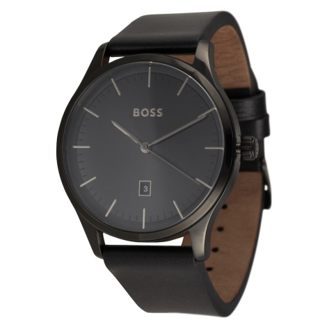 BOSS Analógové hodinky  čierna Hugo Boss