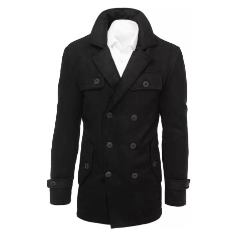 Men's black coat Dstreet CX0431