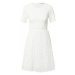 Skirt & Stiletto Kokteilové šaty  biela