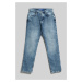 Džínsy Karl Lagerfeld Jeans Klj Tapered Denim Visual Dark Blue