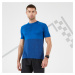 Pánske priedušné bežecké tričko Kiprun Care s krátkym rukávom modré