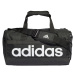 ADIDAS SPORTSWEAR Športová taška 'Essentials Linear Extra Small'  čierna / biela