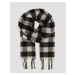 Vlnený šál Woolrich Unisex Woolen Buffalo Scarf