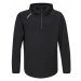 CCM Locker Room 1/4 Zip Black Mikina s kapucňou