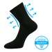 Boma Diarten Unisex ponožky s voľným lemom - 3 páry BM000000567900100640 čierna