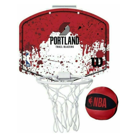 Wilson NBA Team Mini Hoop Portland Trail Blazers Basketbal