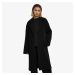 Kabát Urban Classics Ladies Oversized Long Coat Black