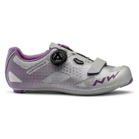 Northwave Womens Storm Shoes Silver Dámska cyklistická obuv North Wave