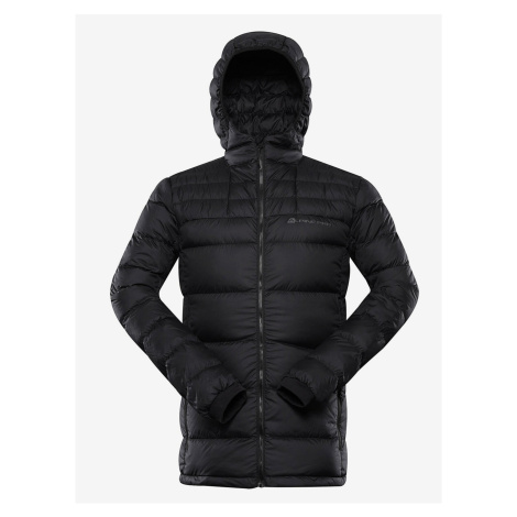 Čierna pánska zimná prešívaná bunda ALPINE PRE ROGIT ALPINE PRO