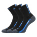 Voxx Pius Unisex športové ponožky - 3 páry BM000000585900100020 čierna
