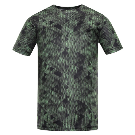 Men's functional T-shirt ALPINE PRO QUATR black variant pa