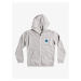 Quiksilver mikina Shadow Groove Zip Youth light grey