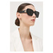 Slnečné okuliare Burberry DAISY dámske, čierna farba, 0BE4344