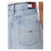 Tommy Jeans Džínsová sukňa DW0DW17665 Modrá Mom Fit