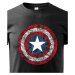 Detské tričko s potlačou Kapitán Amerika - tričko pre fanúšikov Marvel