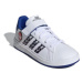 Chlapčenská rekreačná obuv ADIDAS Marvel Spider-Man Grand Court white core black royal blue