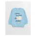 LC Waikiki Crew Neck Long Sleeve Printed Baby Boy Sweatshirt