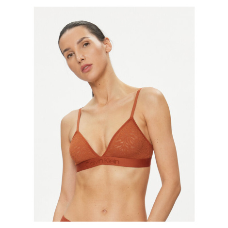 Calvin Klein Underwear Podprsenka Bralette 000QF7491E Oranžová