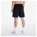 Šortky Nike Solo Swoosh Men's Brushed-Back Fleece Shorts Black/ White