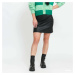 Sukňa JJXX Rowe Short Faux Leather Skirt Black