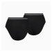 Two Pair Pack High Waist Brief