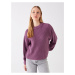 LC Waikiki Crew Neck Plain Long Sleeve Women's Knitwear Sweater