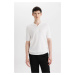 DEFACTO Slim Fit Short Sleeve Knitwear Polo T-Shirt