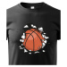 Detské tričko basketbalová lopta - tričko pre milovníkov basketbalu