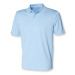 Henbury Pánske funkčné polo tričko H475 Light Blue