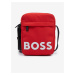 Červená pánska taška cez rameno Hugo Boss Catch 2.0