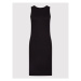 Vero Moda Každodenné šaty Lavender 10266757 Čierna Slim Fit