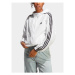 Adidas Vetrovka Essentials 3-Stripes IC0560 Biela Loose Fit