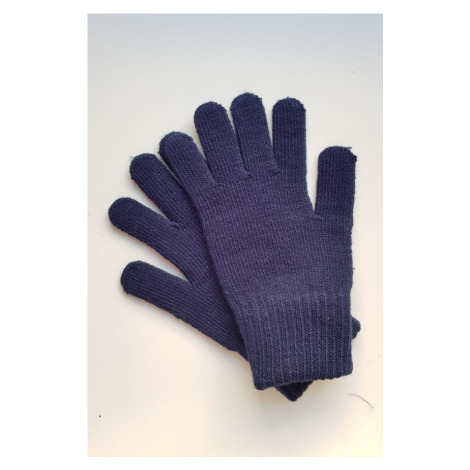 Kamea Woman's Gloves K.20.964.12 Navy Blue