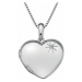 Hot Diamonds Strieborný náhrdelník Hot Diamonds Memoirs Heart Locket DP495 (retiazka, prívesok)