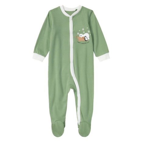 lupilu® Dojčenské dupačky na spanie (zelená)