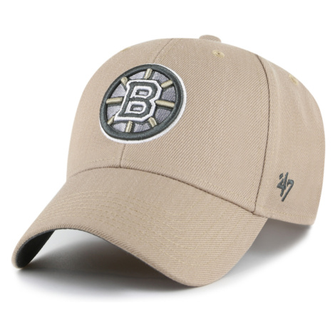 Boston Bruins čiapka baseballová šiltovka Sure Shot Snapback 47 MVP Khaki 47 Brand