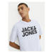 Jack&Jones Tričko Corp Logo 12151955 Biela Standard Fit